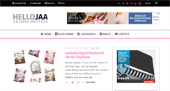 Desktop Screenshot of hellojaa.com